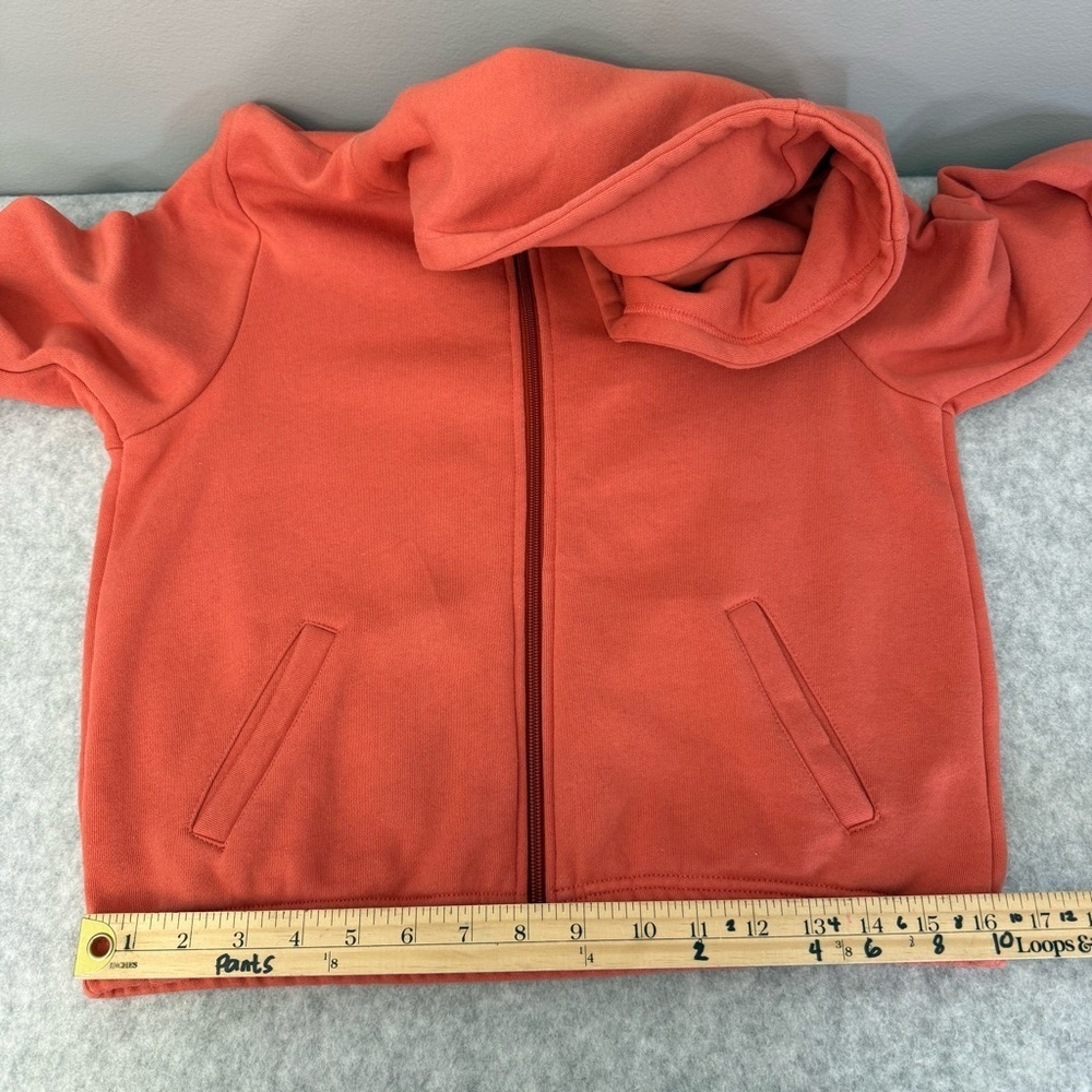 SMASH + TESS Set of Ava Zip Up Hoodie & Wide Leg Pant size 2XS - Burnt Sienna - Picture 11 of 17